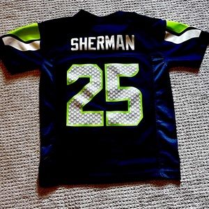 NFL Richard Sherman Seahawks Jersey - Youth Small